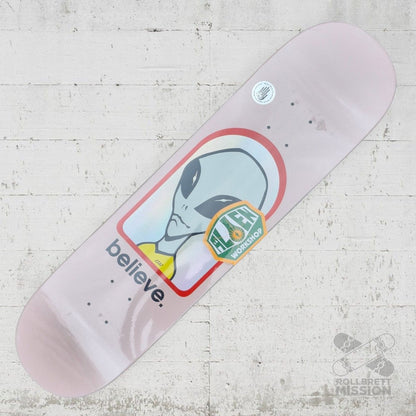 Alien Workshop Believe Hologram pink 8.0" Deck - Skateboard - Decks - Rollbrett Mission