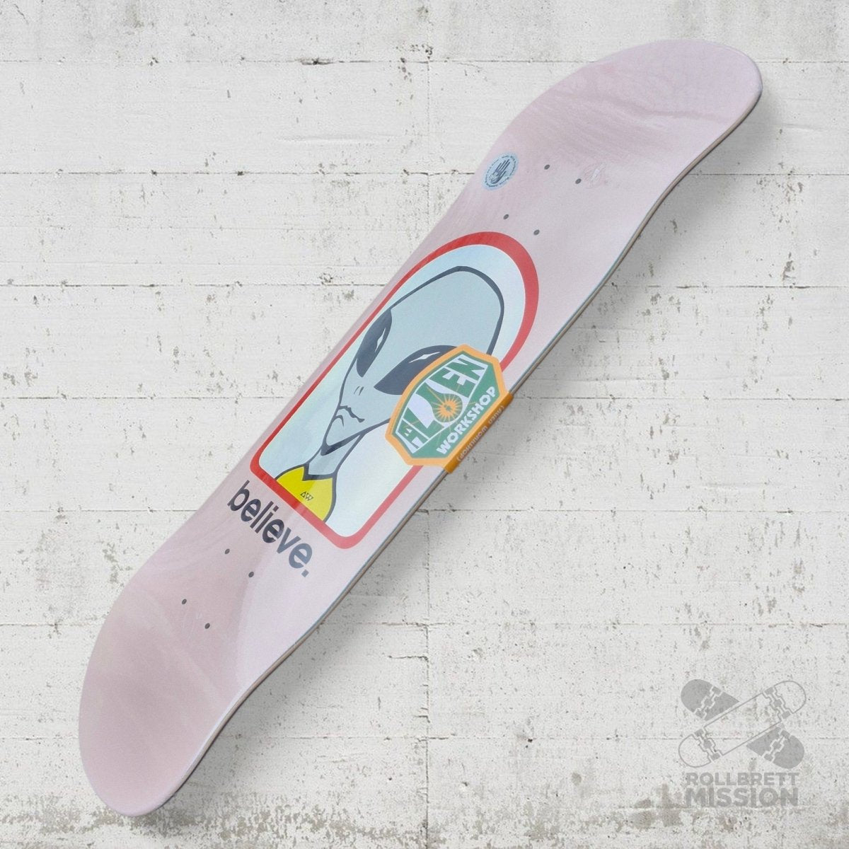 Alien Workshop Believe Hologram pink 8.0" Deck - Skateboard - Decks - Rollbrett Mission