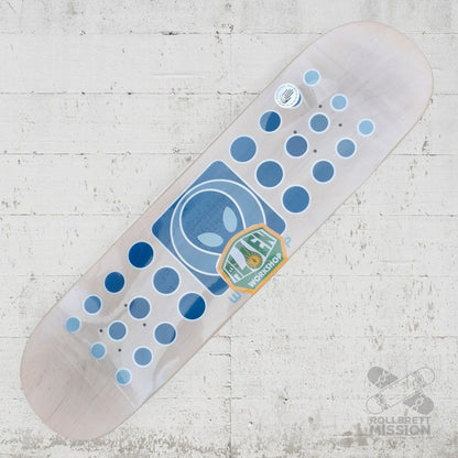 Alien Workshop Dot Fade White Wash creme Twintail 8.25" Deck - Skateboard - Decks - Rollbrett Mission