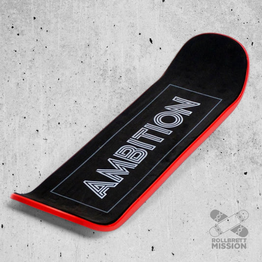 Ambition Snowskate JIB red - Skateboard - Decks - Rollbrett Mission