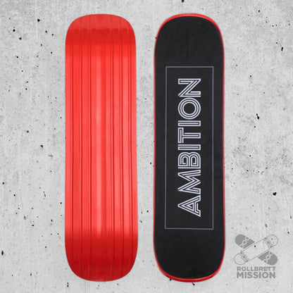 Ambition Snowskate JIB red - Skateboard - Decks - Rollbrett Mission