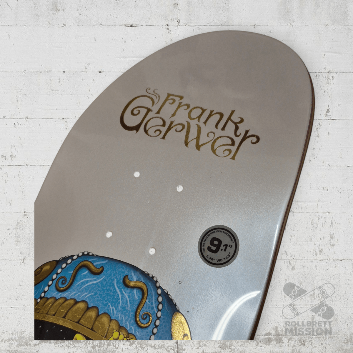 Anti Hero Gerwer Grimple Stix Fabrage Egg 9.1 Deck - Skateboard - Decks - Rollbrett Mission