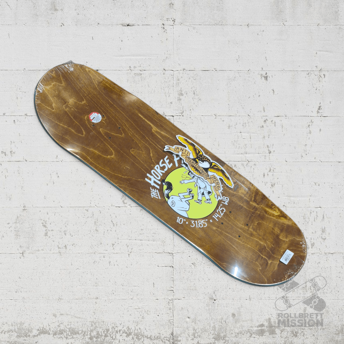 Anti Hero Horse Pill Team Classic Eagle 10.0 Deck - Skateboard - Decks - Rollbrett Mission