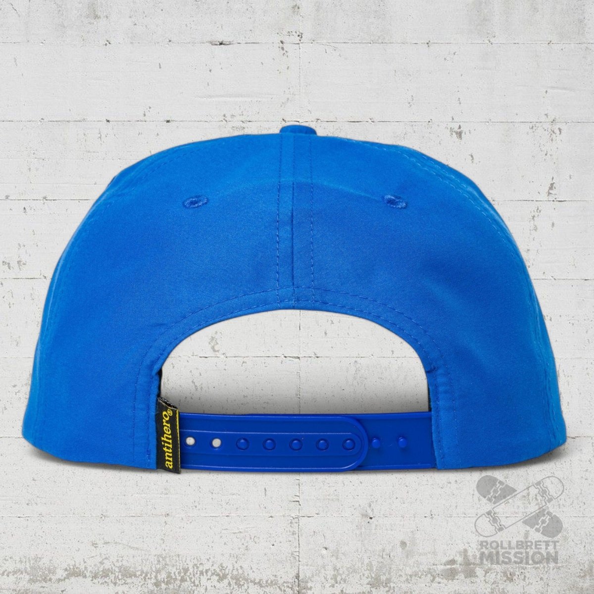 Anti Hero Snapback Cap Lil Pigeon navy yellow - Kopfbekleidung & - tücher - Rollbrett Mission