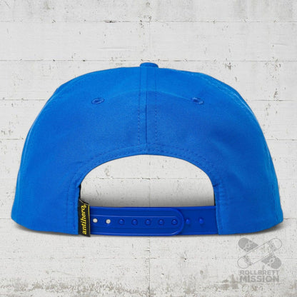 Anti Hero Snapback Cap Lil Pigeon navy yellow - Kopfbekleidung & - tücher - Rollbrett Mission