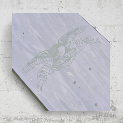 Anti Hero Team Classic Eagle Mini yellow 7.3 Deck - Skateboard - Decks - Rollbrett Mission