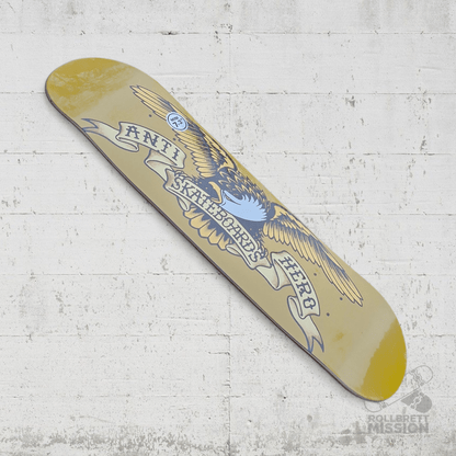 Anti Hero Team Classic Eagle Mini yellow 7.3 Deck - Skateboard - Decks - Rollbrett Mission