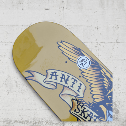 Anti Hero Team Classic Eagle Mini yellow 7.3 Deck - Skateboard - Decks - Rollbrett Mission