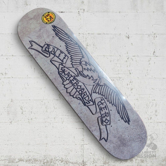Anti Hero Treasure Island Eagle Short 8.25 Deck - Skateboard-Decks - Rollbrett Mission