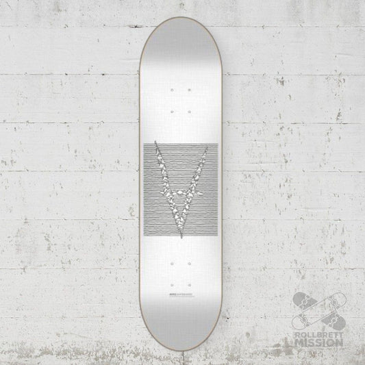 Antiz Music Series Joy Division White 7.875 Deck - Skateboard - Decks - Rollbrett Mission