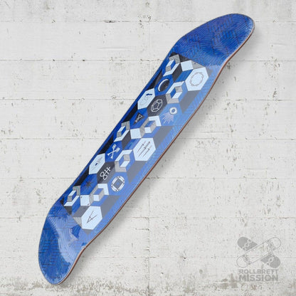 Antiz Mystic II Blue Pool Shaped 8.75 Deck - Skateboard - Decks - Rollbrett Mission