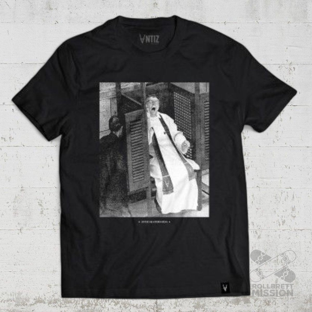 Antiz T-Shirt Bishop black - Rollbrett Mission