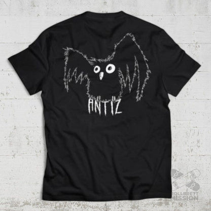 Antiz T-Shirt Hiboo black - Rollbrett Mission