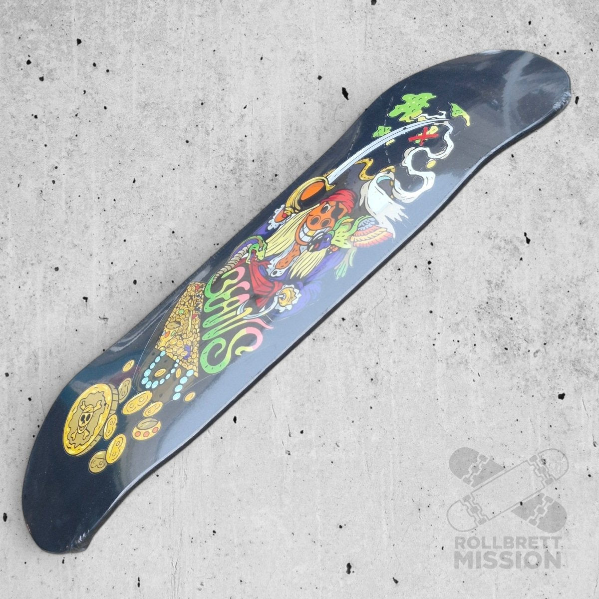 Bean Skateboards Pirates Spade Shape Deck - Skateboard - Decks - Rollbrett Mission