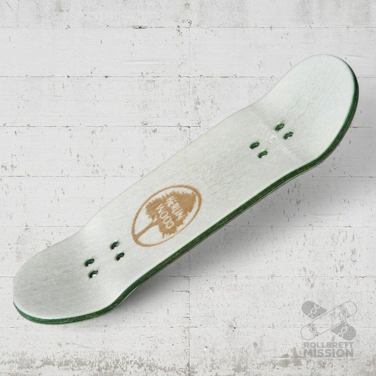 Berlin Wood Fingerboard Deck Rasta Rally X - Wide Medium - Fingerboard - Rollbrett Mission
