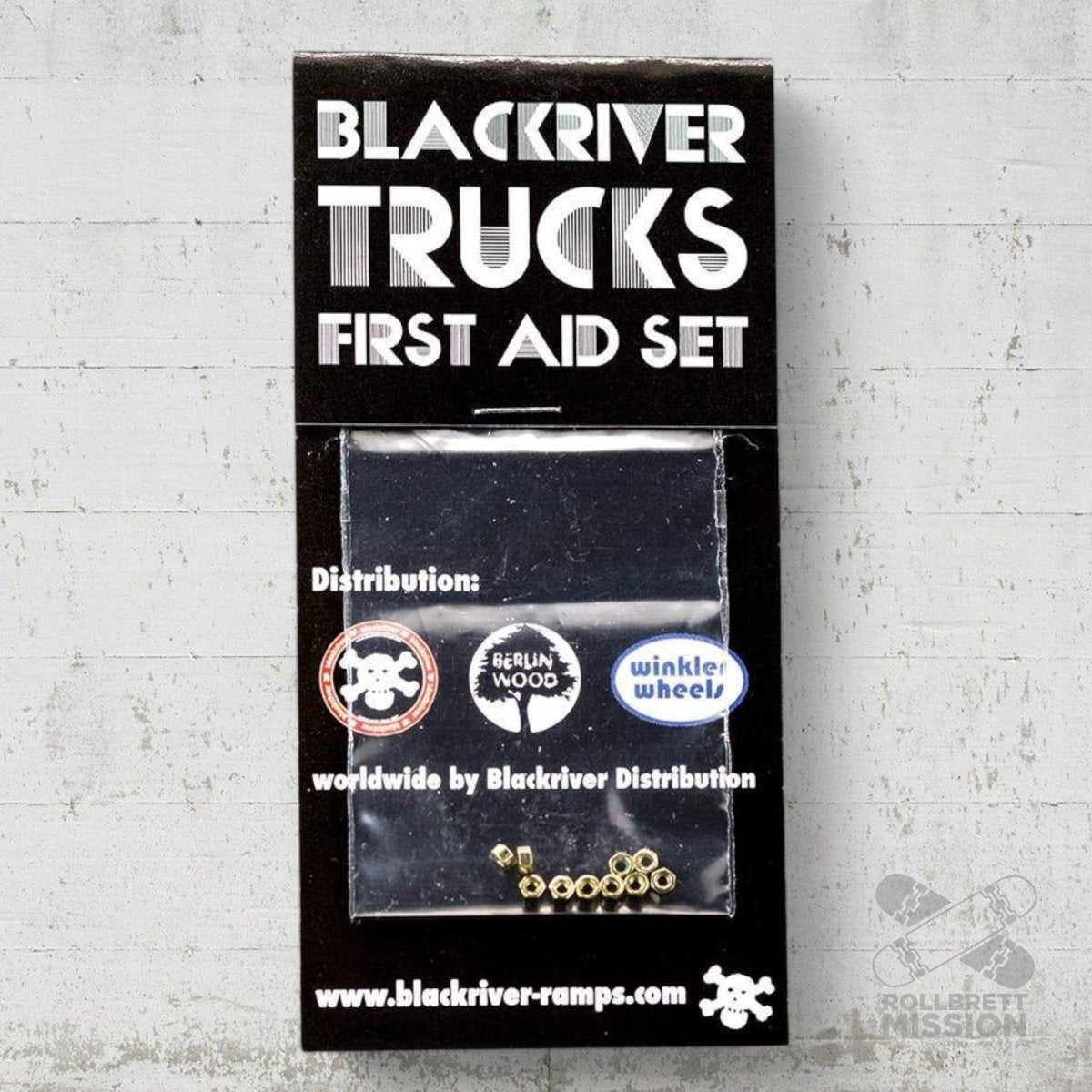Blackriver Pro Fingerboard Spare Nuts x10 - Fingerboard - Rollbrett Mission