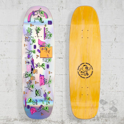 Blast Skates Alien Demo holographic 9.25 Shaped Deck - Skateboard - Decks - Rollbrett Mission