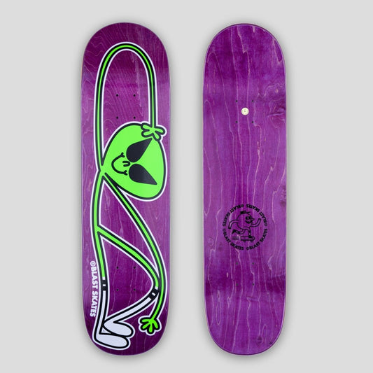 Blast Skates Alien Pro 8.5 Square Deck - Skateboard - Decks - Rollbrett Mission