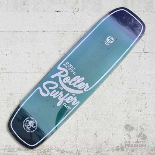 Blast Skates Ben Koppl Iridescent Rollersurfer 8.5 Shaped Deck - Skateboard - Decks - Rollbrett Mission