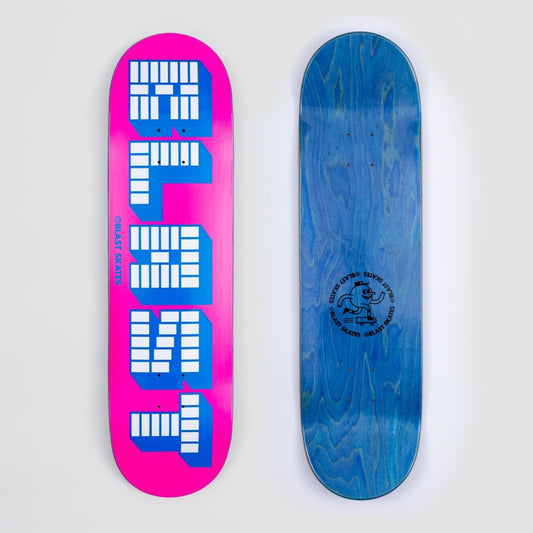 Blast Skates Blocks pink 8.5 Deck - Skateboard - Decks - Rollbrett Mission