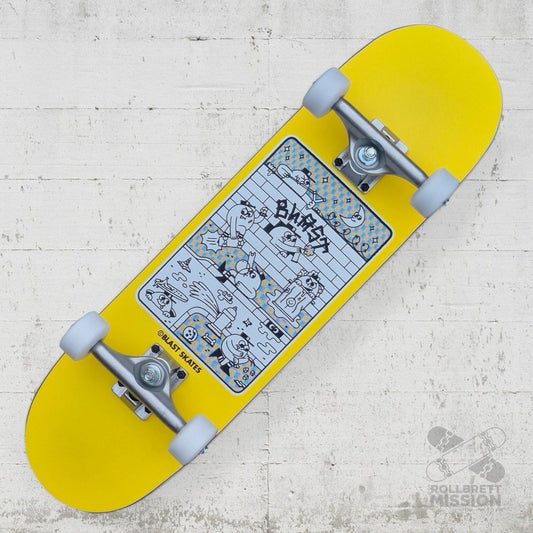 Blast Skates Colour me in Popsicle 7.75 Complete Skateboard - Skateboards - Rollbrett Mission