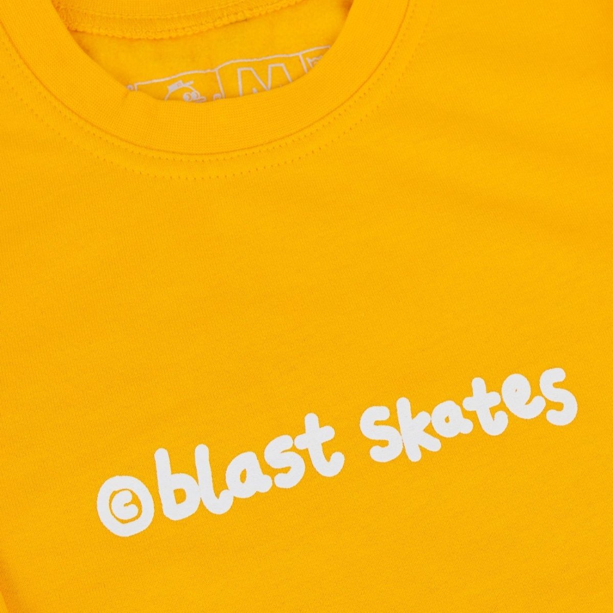 Blast Skates Jr. Kids Crew Neck Sweatshirt gelb - Shirts & Tops - Rollbrett Mission