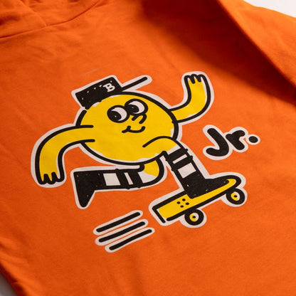 Blast Skates Kids Hoodie Jr Mascot orange - Shirts & Tops - Rollbrett Mission