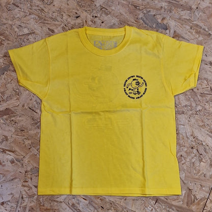 Blast Skates Kids T-Shirt Mascot yellow - Rollbrett Mission