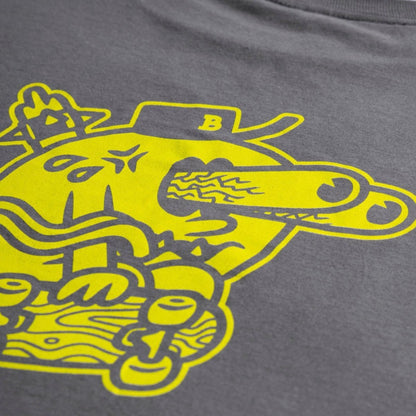 Blast Skates Kids T-Shirt Mini Blaster charcoal - Rollbrett Mission