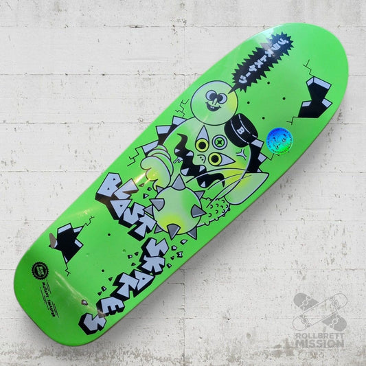 Blast Skates Mutant Green Smasher 9.75" Shaped Deck - Skateboard - Decks - Rollbrett Mission
