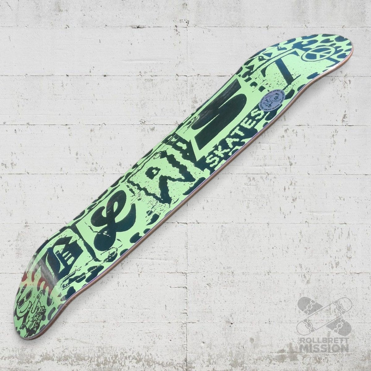 Blast Skates Punker Popsicle 8.25 Deck - Skateboard - Decks - Rollbrett Mission