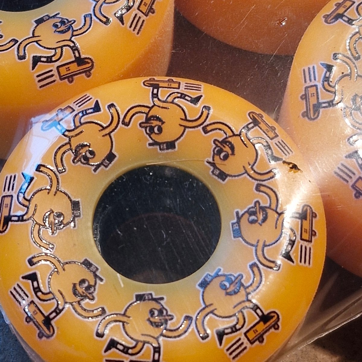 Blast Skates Rubble Riders 58mm 80A Wheels - Skateboard - Rollen - Rollbrett Mission