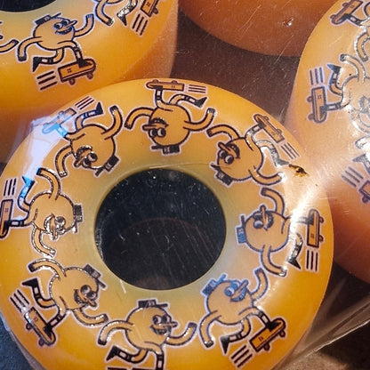 Blast Skates Rubble Riders 58mm 80A Wheels - Skateboard - Rollen - Rollbrett Mission