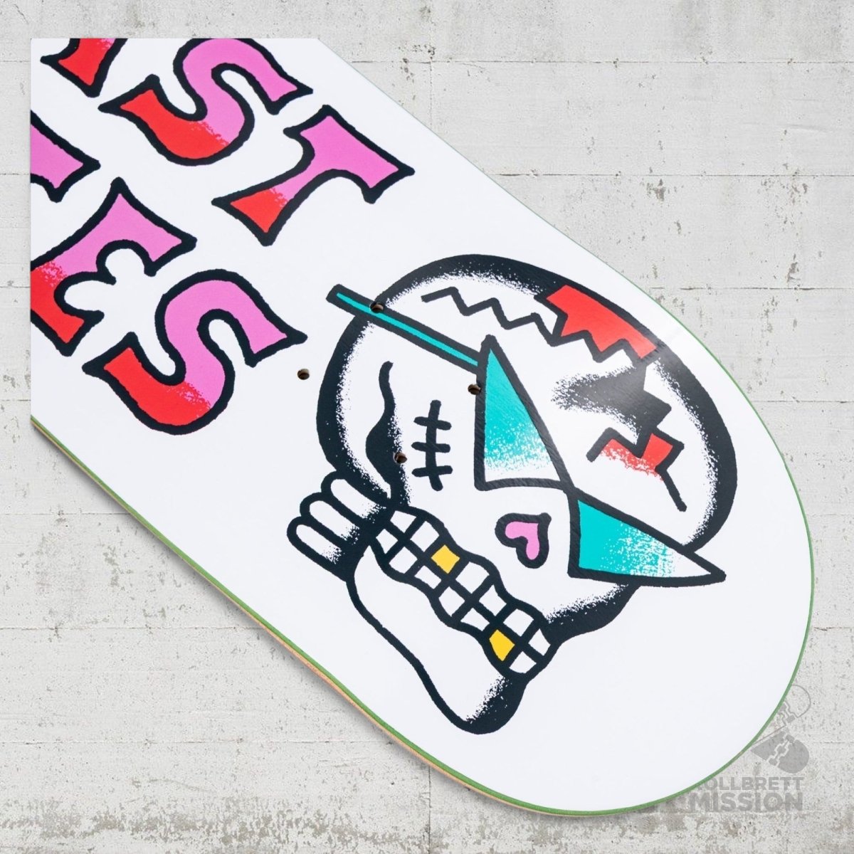 Blast Skates Skulls 8.0 Twintail Deck - Skateboard - Decks - Rollbrett Mission