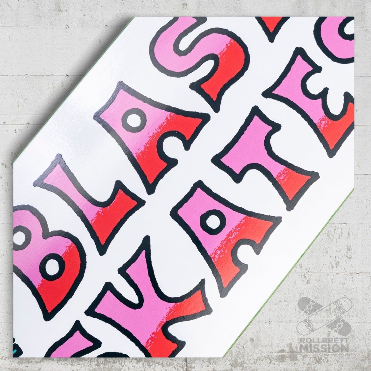 Blast Skates Skulls 8.0 Twintail Deck - Skateboard - Decks - Rollbrett Mission