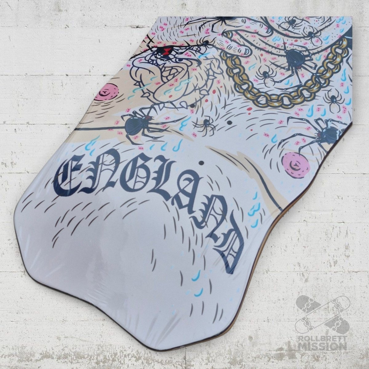 Blast Skates Snelling Spiders 10.0 Shaped Deck - Skateboard - Decks - Rollbrett Mission