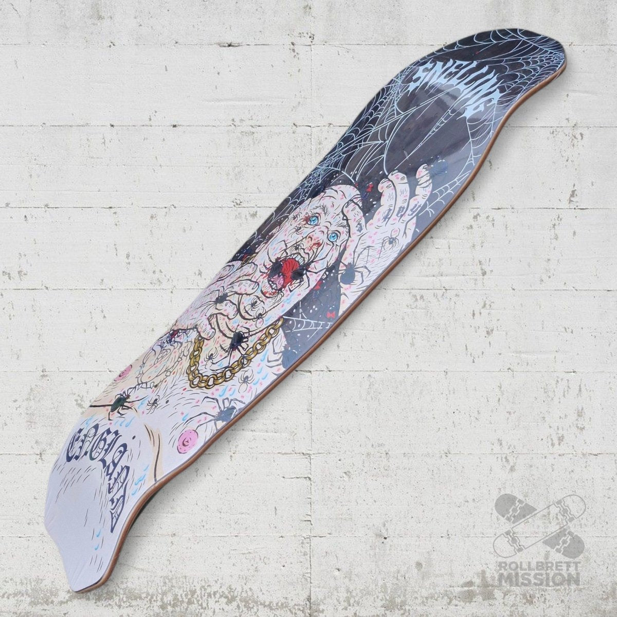 Blast Skates Snelling Spiders 10.0 Shaped Deck - Skateboard - Decks - Rollbrett Mission