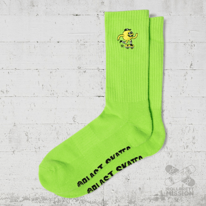 Blast Skates Socken Embroidered Socks green - Socken - Rollbrett Mission