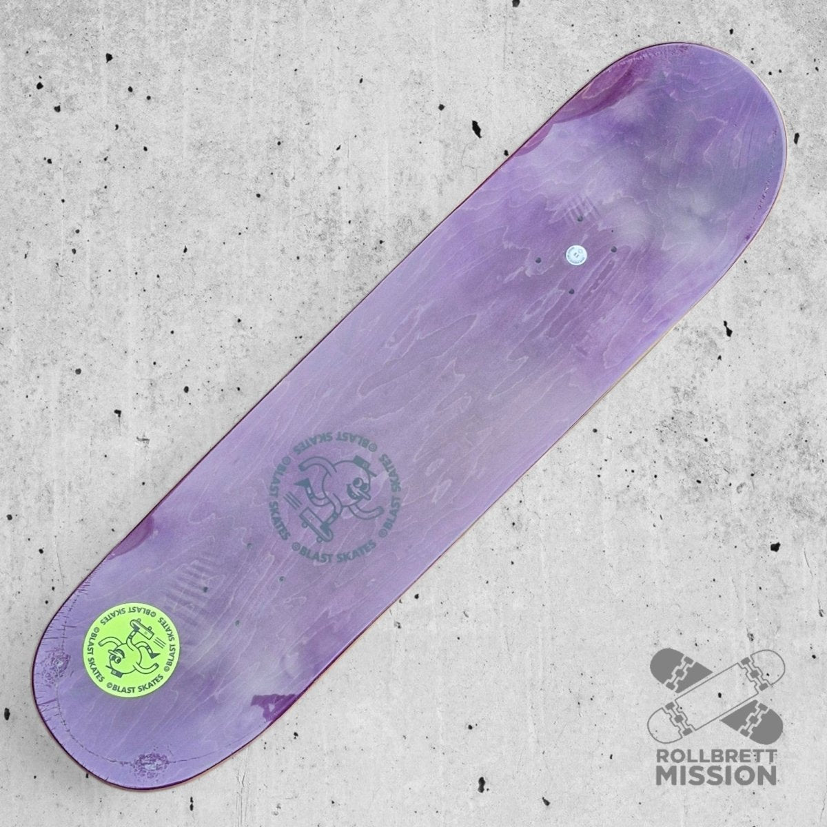 Blast Skates Team Blast 8.5 Deck - Skateboard - Decks - Rollbrett Mission