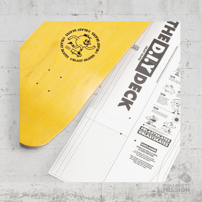 Blast Skates The D.I.Y. 10.0 Deck - Skateboard - Decks - Rollbrett Mission