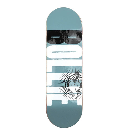 Bollie Fingerboard Deck 30mm Logo New taubenblau - Fingerboard - Rollbrett Mission