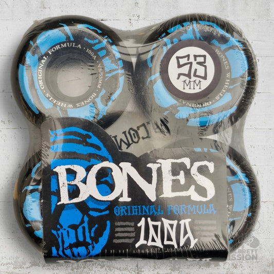 Bones Mummy Skulls OG Formula 100A 53mm V5 Sidecut Wheels - Skateboard - Rollen - Rollbrett Mission