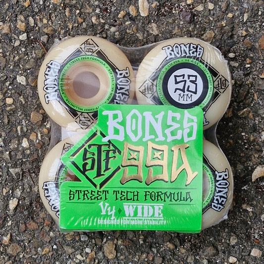 Bones STF V4 Wide 99A 53mm Wheels - Skateboard - Rollen - Rollbrett Mission