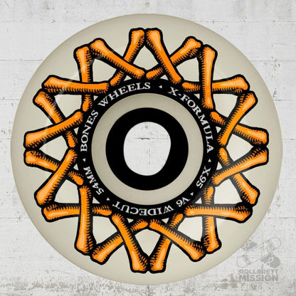 Bones X - Formula 95A 56mm V6 Widecut Wheels - Skateboard - Rollen - Rollbrett Mission