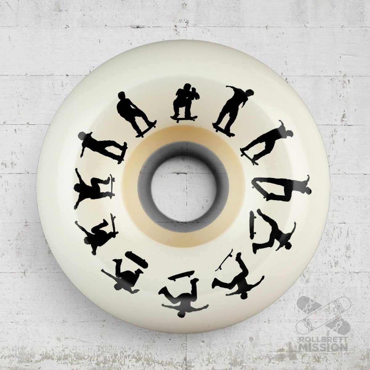 Bones X-Formula 95A P-Rod Switch Heel V5 Sidecut Wheels - Skateboard-Rollen - Rollbrett Mission