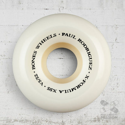 Bones X-Formula 95A P-Rod Switch Heel V5 Sidecut Wheels - Skateboard-Rollen - Rollbrett Mission