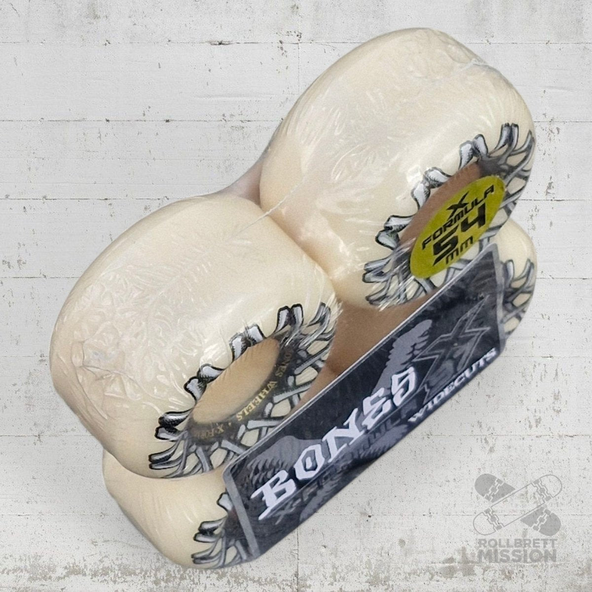 Bones X - Formula 97A 54mm V6 Widecut Wheels - Skateboard - Rollen - Rollbrett Mission