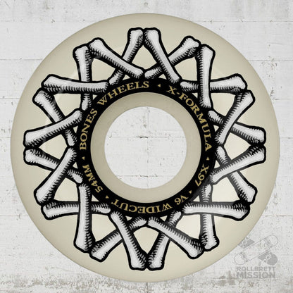 Bones X - Formula 97A 54mm V6 Widecut Wheels - Skateboard - Rollen - Rollbrett Mission