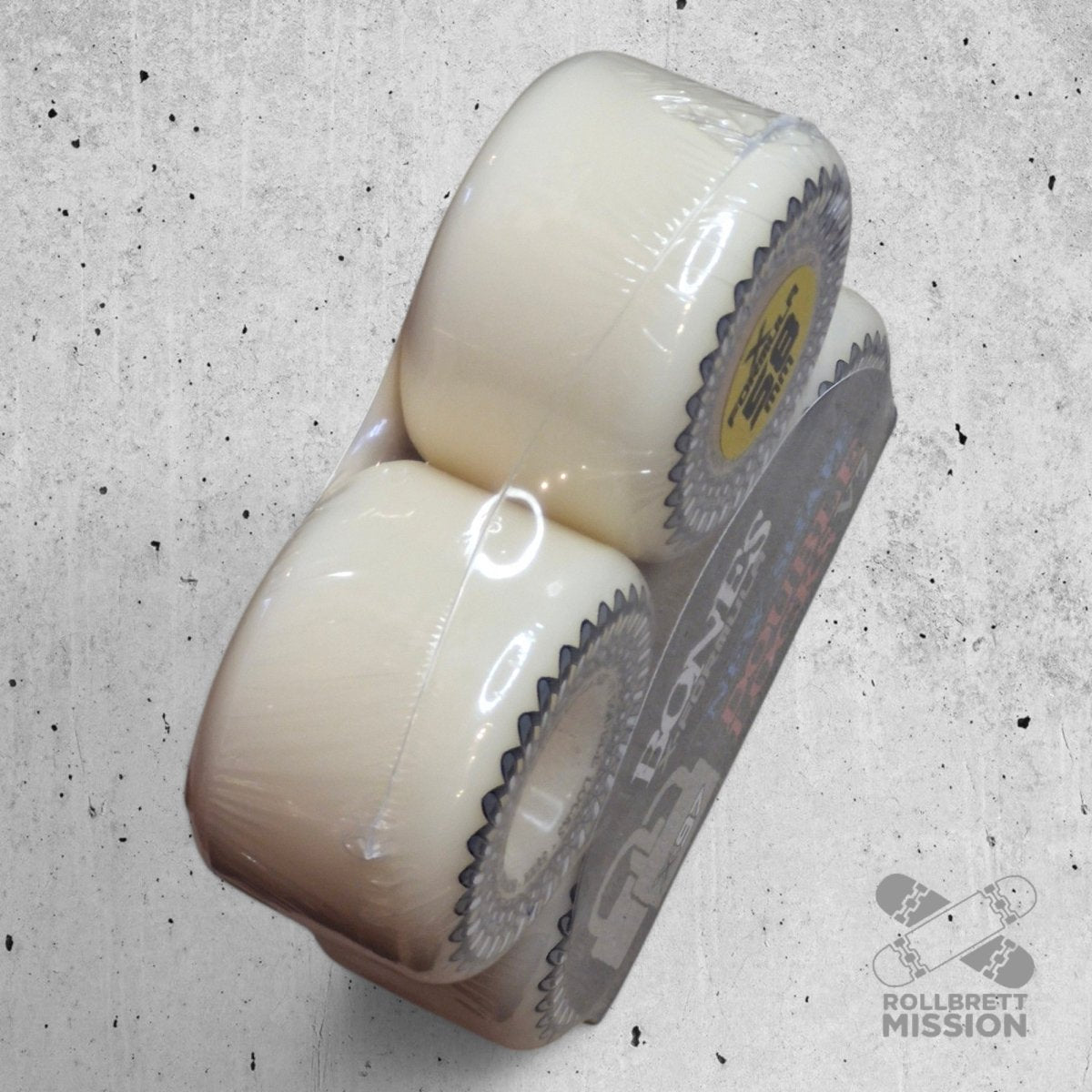 Bones X - Formula 97A 58mm Double Lock V7 Shape Wheels - Skateboard - Rollen - Rollbrett Mission