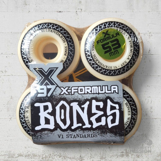 Bones X-Formula 97A V1 Standard Annuals Wheels - Skateboard-Rollen - Rollbrett Mission